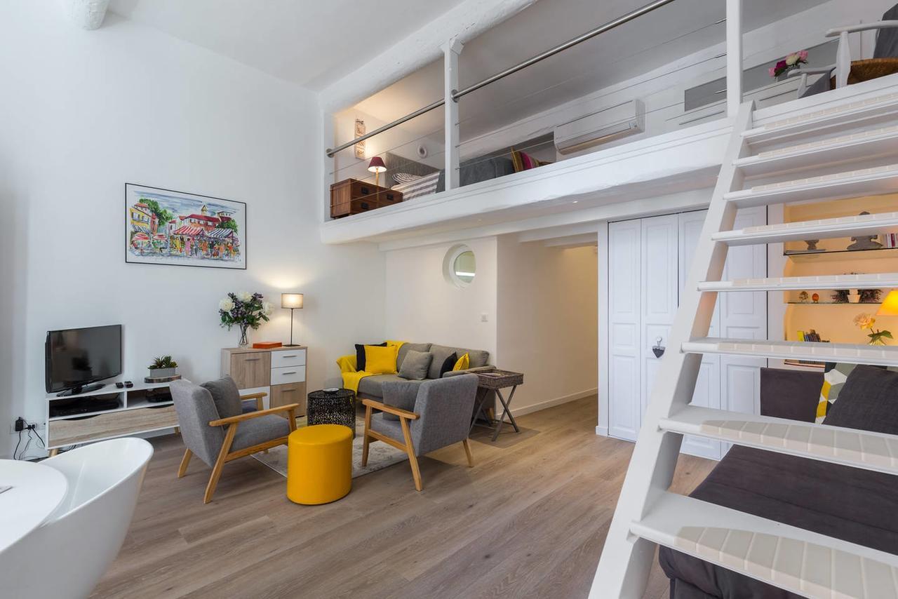 Barillerie - Loft Moderne, Face Mer, Vieux-Nice. Exterior foto